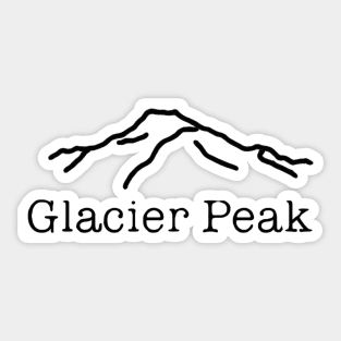 Glacier Peak Sticker